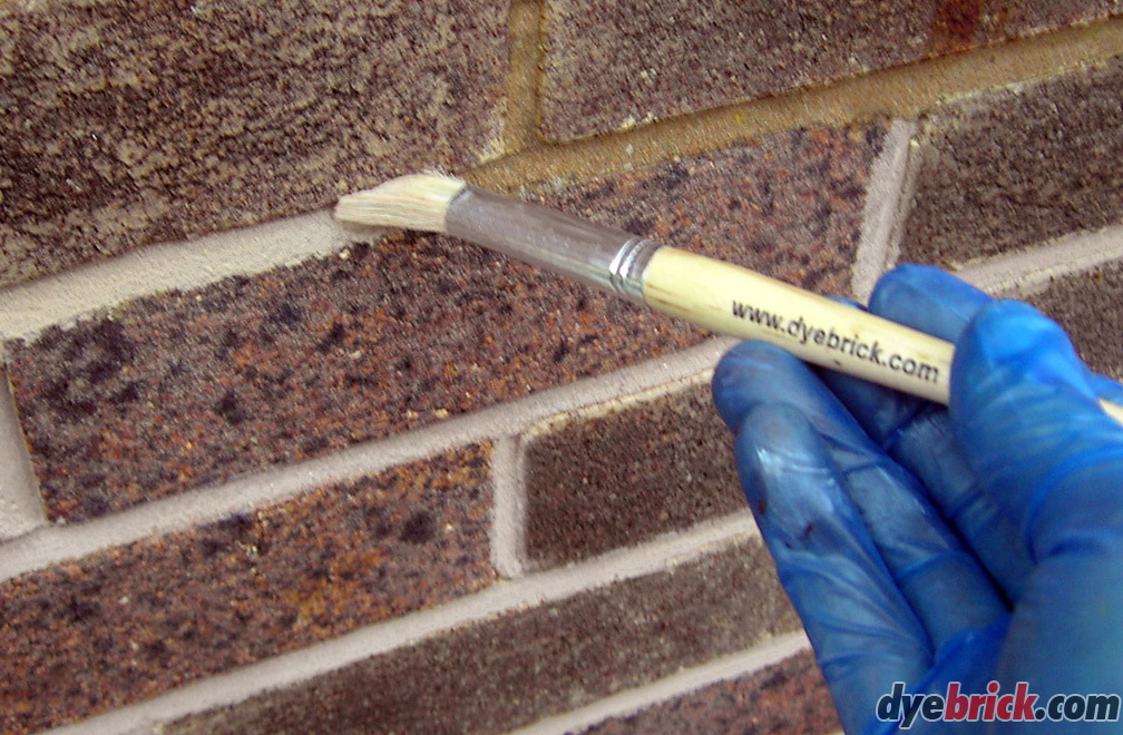 MORTAR TINTING / Caroline Liverpool England LimeLike 'Fossil Frey